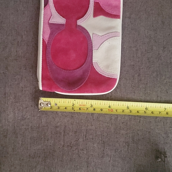 🆕 COACH - SUEDE WRISTLET - Picture 7 of 7